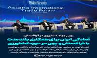  Kazakhstan Expo 2025 showcasing Iran economic diplomacy
