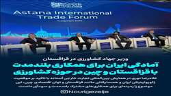  Kazakhstan Expo 2025 showcasing Iran economic diplomacy