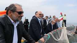 Iran plans to expand Caspian salmon cage farming