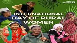 International Day of Rural Women 15 October