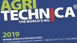 International Exhibition of Agritecnica 7 in Hanover, Germany