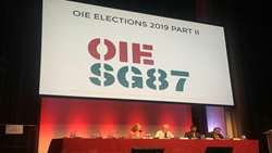 Selection of Iran as General Directorate of the Asia-Pacific region of the World Animal Health Organization (Oficina Internacional de Epizootias (OIE)- World Organization for Animal Health)