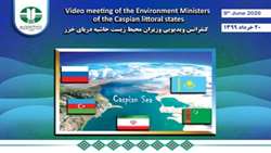 Holding a video conference of the Ministers of Environment of the Caspian littoral states