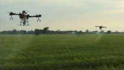 Unveiling of 7 agricultural service drones in Alborz, Iran