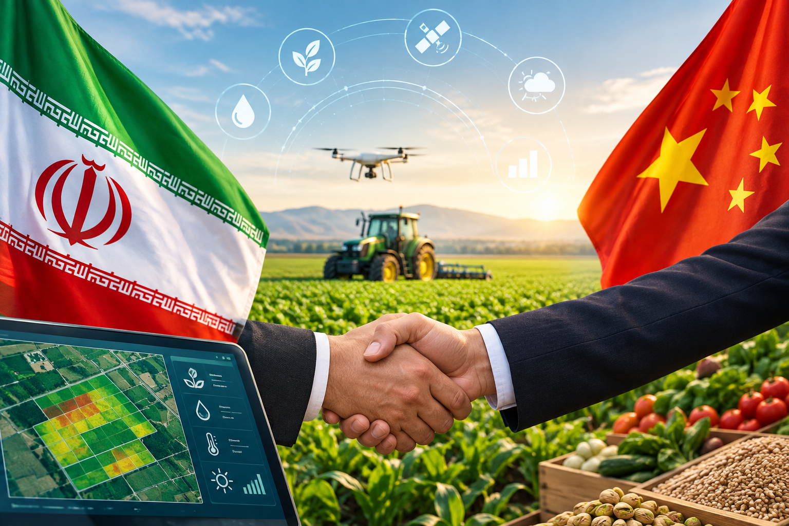 Iran, China pursue smart agriculture investment